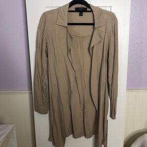 Light trench style coat